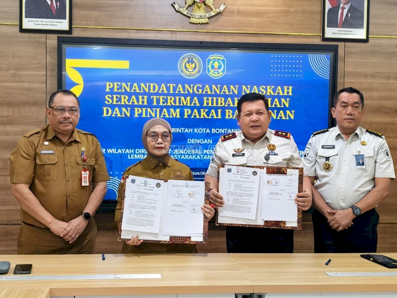 Terima Hibah Lahan Pemkot Bontang, Kanwil Ditjenpas Kaltim Perkuat Layanan lewat Pos Bapas