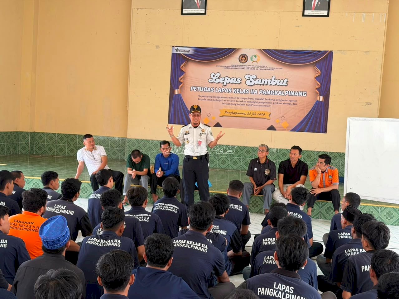84 Warga Binaan Lapas Pangkalpinang Awali Tahun Pelajaran Baru PKBM