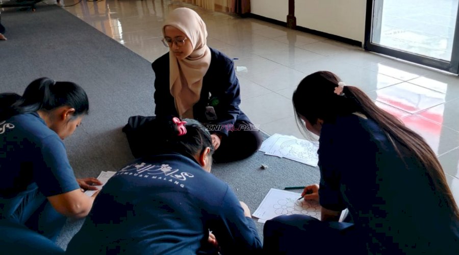 Lapas Perempuan Malang bersama Mahasiswa UIN Malang Berikan Psikoedukasi Regulasi Emosi bagi Warga Binaan