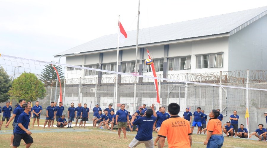 Meriahkan HUT Ke-81 RI, Lapas Pemuda Madiun Gelar Beragam Lomba bagi Warga Binaan