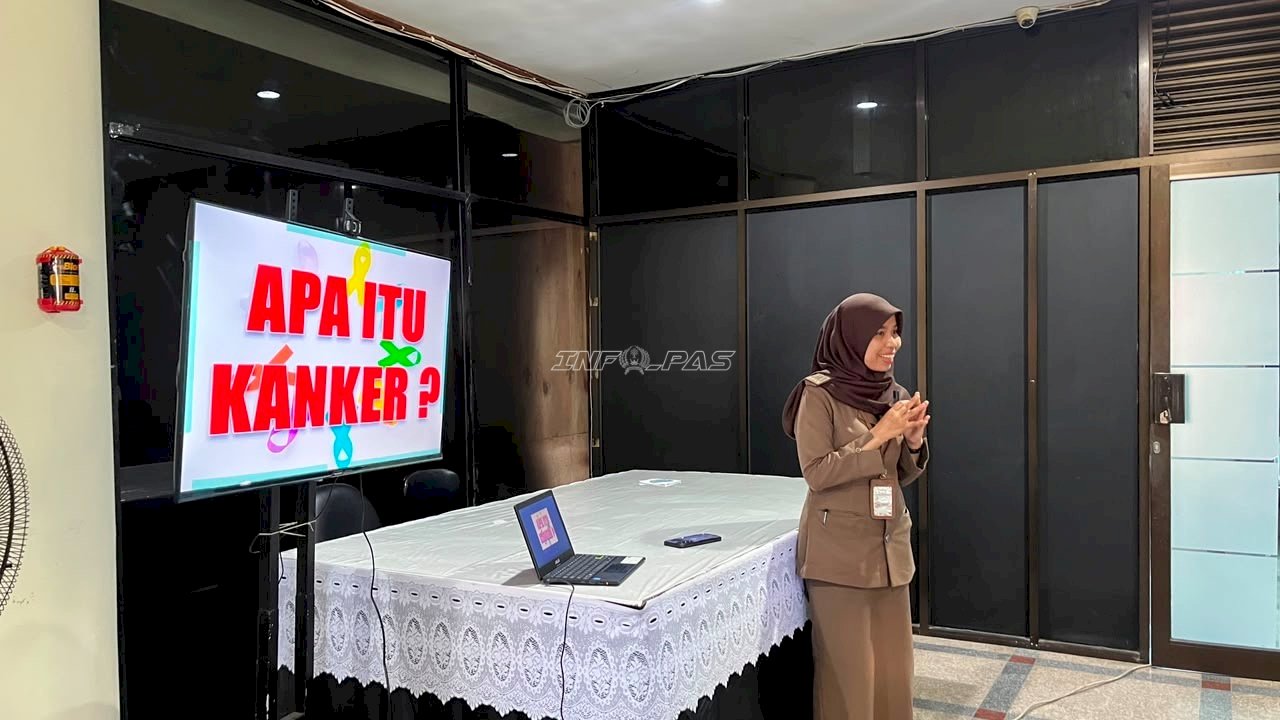 Kanwil Ditjenpas Maluku Tingkatkan Literasi Kesehatan melalui Edukasi Pencegahan Kanker