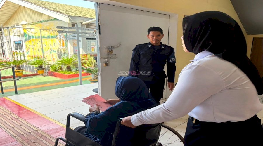 Pelayanan Prima Berbasis Empati, Rutan Rantau Permudah Akses Kunjungan bagi Penyandang Disabilitas