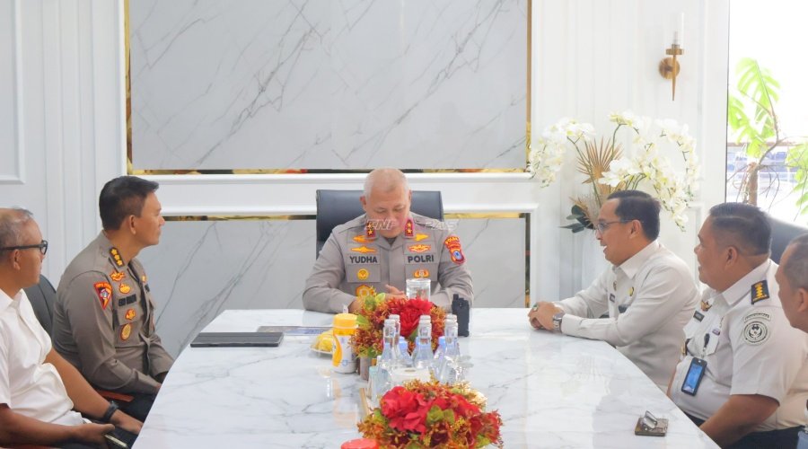 Kakanwil Ditjenpas Kalsel dan Kapolda Kalsel Perkuat Sinergi Pengamanan dan Dukungan Tugas Pemasyarakatan