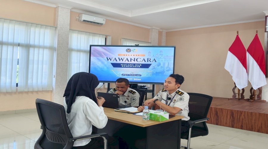 Kompetensi Jadi Penilaian Utama, Kanwil Ditjenpas Jateng Gelar Seleksi Wawancara Calon Peserta Magang