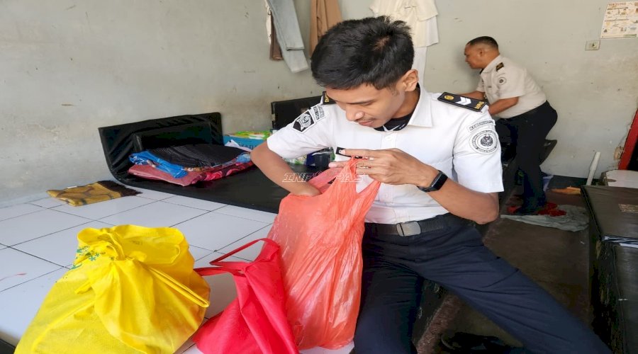 Lapas Tual Gelar Geledah Kamar Hunian, Tegaskan Komitmen  Deteksi Dini