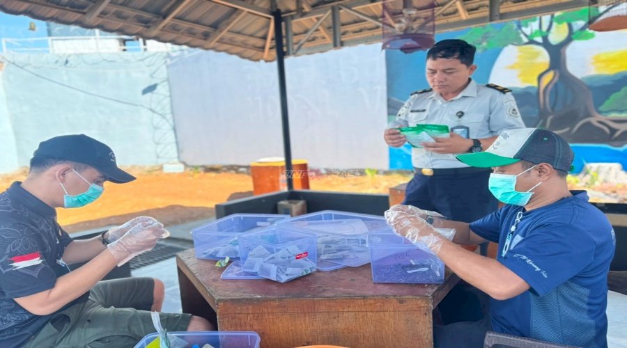 Warga Binaan Lapas Narkotika Karang Intan Berkarya lewat Produksi Teh Mint Laskarin