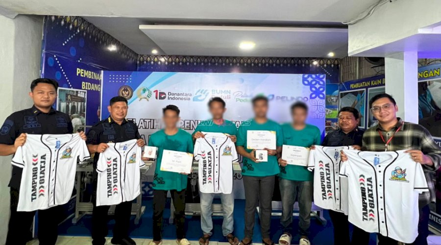 Lapas Banjarmasin Apresiasi Peserta Pelatihan Sablon, Siapkan Produk UMKM Baru