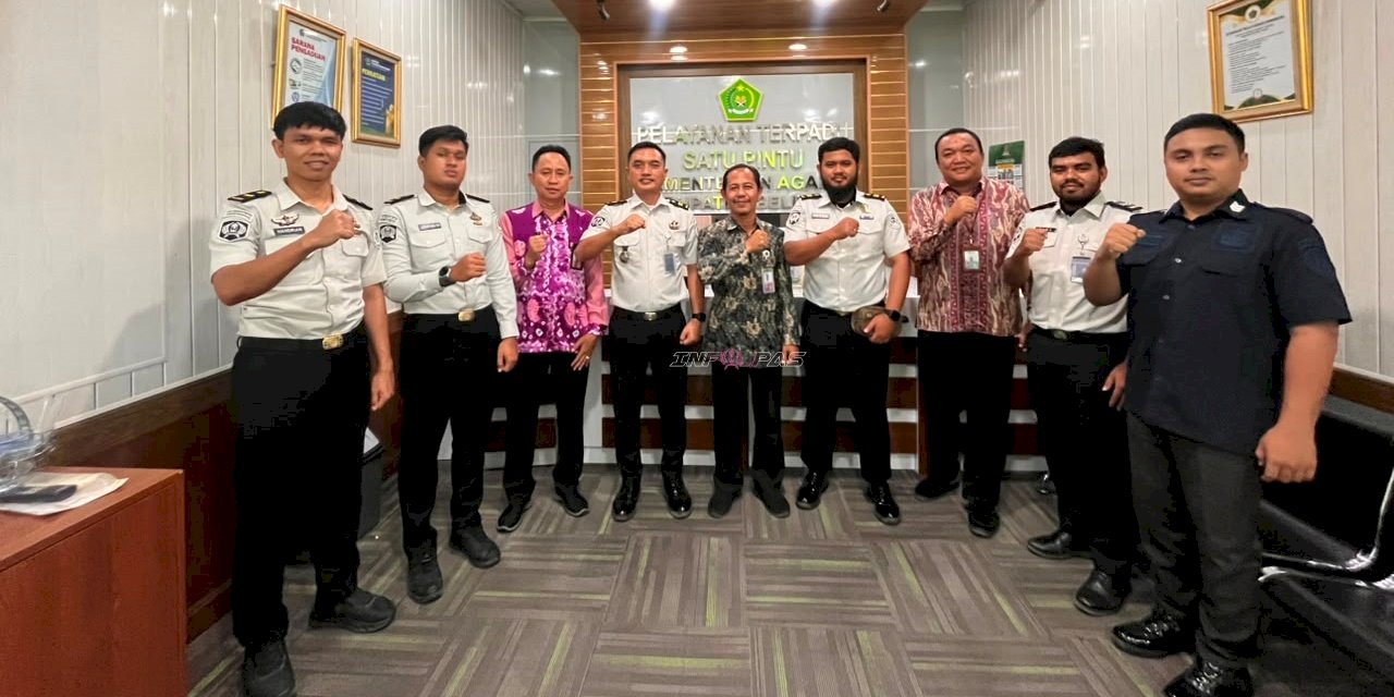 Bapas Tanjungpandan Jalin Koordinasi Lintas Instansi, Perkuat Pembentukan Kelayan Binter