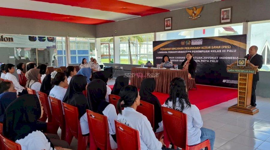 Lapas Perempuan Palu Gandeng PERADI, Hadirkan Akses Bantuan Hukum Gratis bagi Warga Binaan
