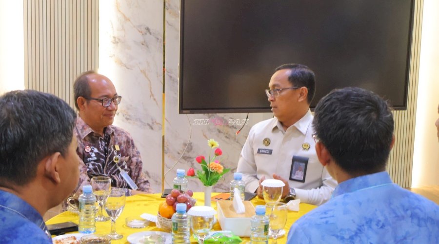Perkuat Sinergi Kelembagaan, Kakanwil Ditjenpas Kalsel Audiensi dengan Kanwil HAM dan Kanwil Hukum