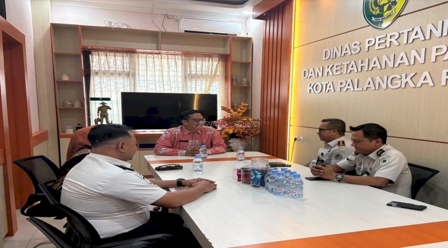 LPKA Palangka Raya Jalin Koordinasi dengan Dinas Pertanian dan Ketahanan Pangan Kota Palangka Raya