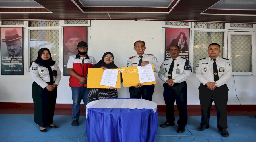 Bapas Pangkalpinang dan Wado Healthy Care Babel Foundation Sepakati PKS Penguatan Layanan Griya Abhipraya