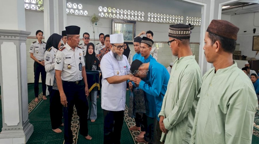 Lapas Pangkalpinang Sambut Kunjungan Gubernur Bengkulu, Ajak Warga Binaan Perkuat Iman