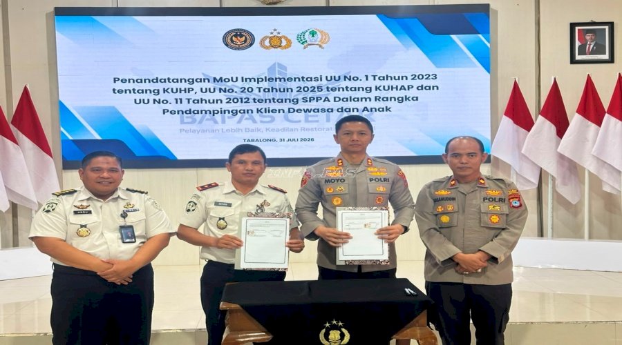 Bapas Amuntai dan Polres Tabalong Perkuat Implementasi KUHP Nasional dan SPPA