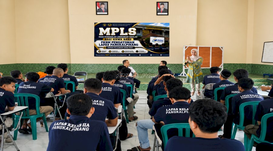 Siswa Baru PKBM Lapas Pangkalpinang Diminta Patuhi Self Health Check