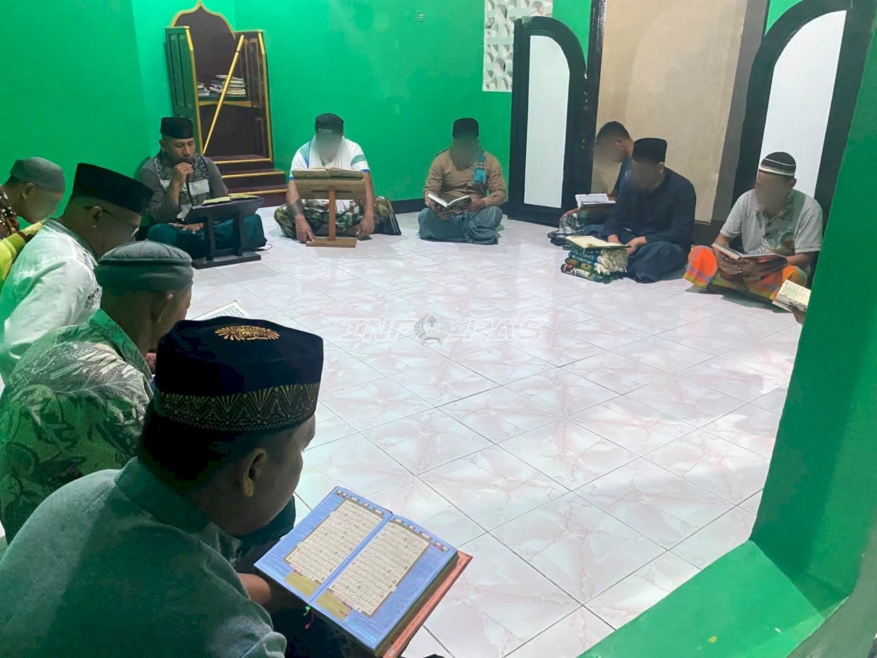 Merawat Iman dari Balik Jeruji, Lapas Wahai Gelar Yasinan dan Kebaktian