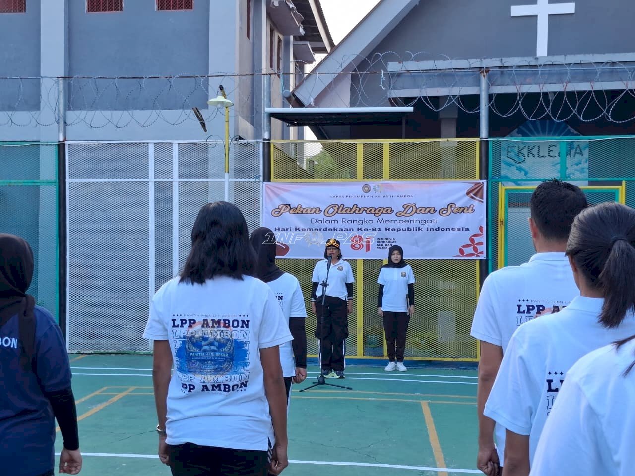 Porseni 2026 Meriahkan Peringatan HUT Ke-81 RI di Lapas Perempuan Ambon