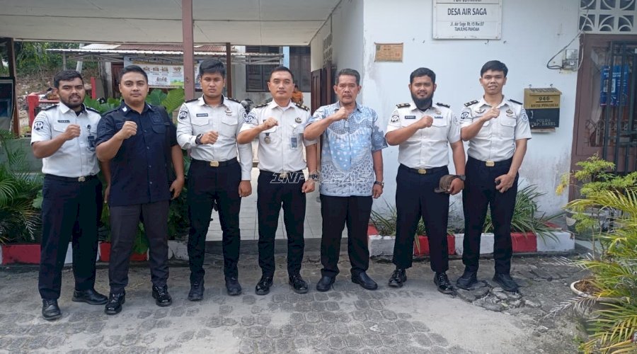 Perkuat Desa Binaan, Bapas Tanjungpandan Gandeng Desa Air Saga Awasi dan Bimbing Klien Pemasyarakatan