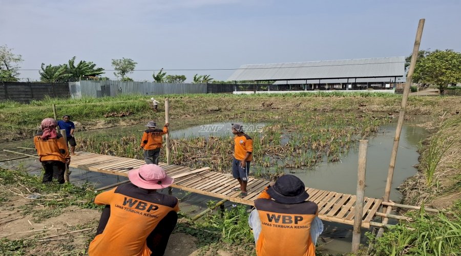Bina Kemandirian Warga Binaan, Lapas Terbuka Kendal Kembangkan Budidaya Bebek 
