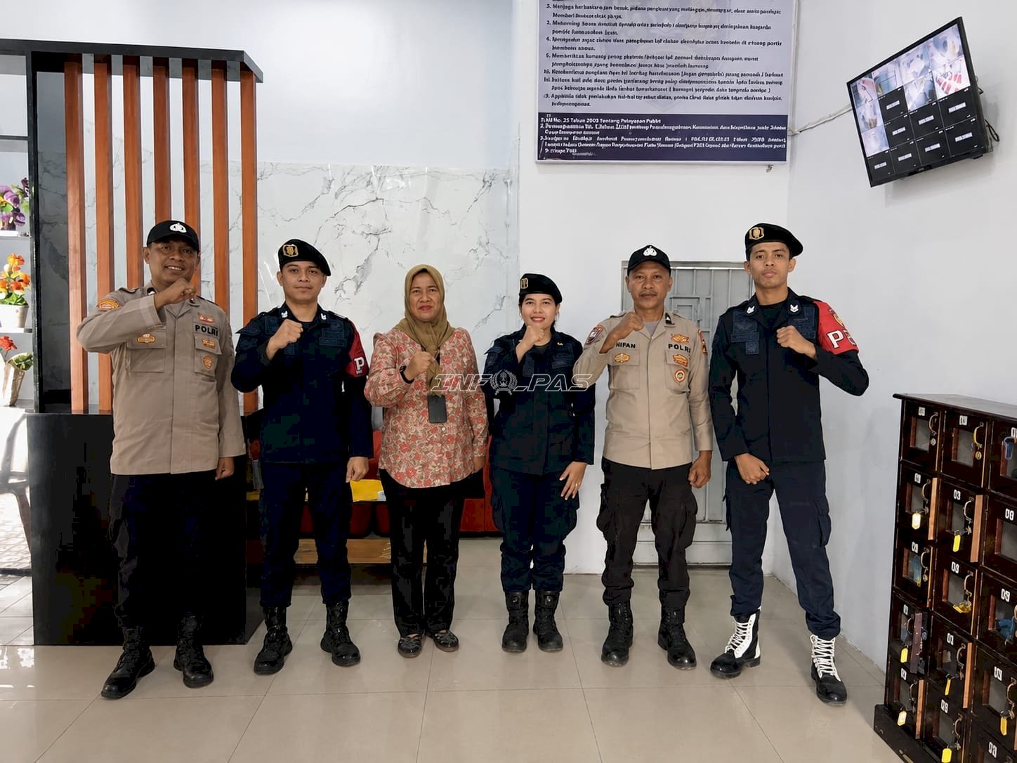Lapas Perempuan Ambon Perkuat Sinergi Pengamanan dengan Polsek Baguala