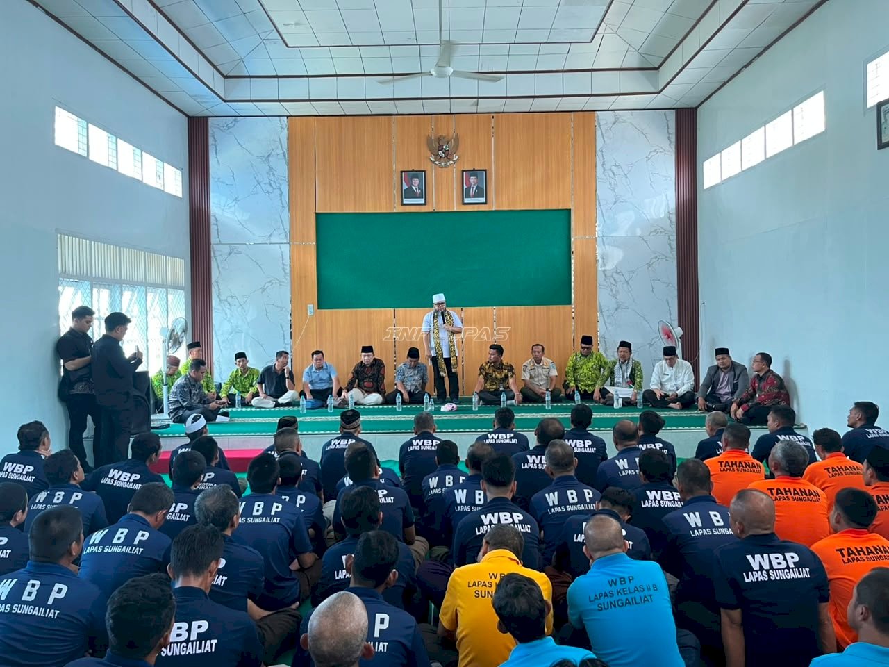 Lapas Sungailiat Terima Kunjungan Gubernur Bengkulu, Warga Binaan Dapat Penguatan Spiritual