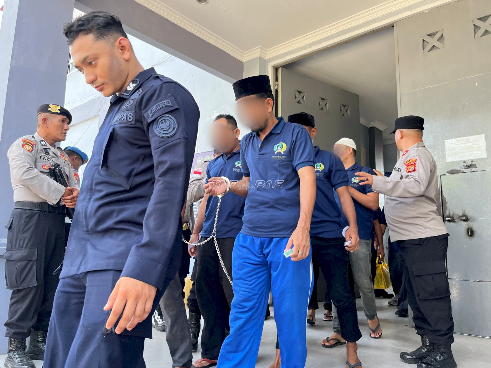 Kanwil Ditjenpas Aceh Relokasi 460 Warga Binaan Lapas Lhokseumawe ke Gedung Baru di Punteut