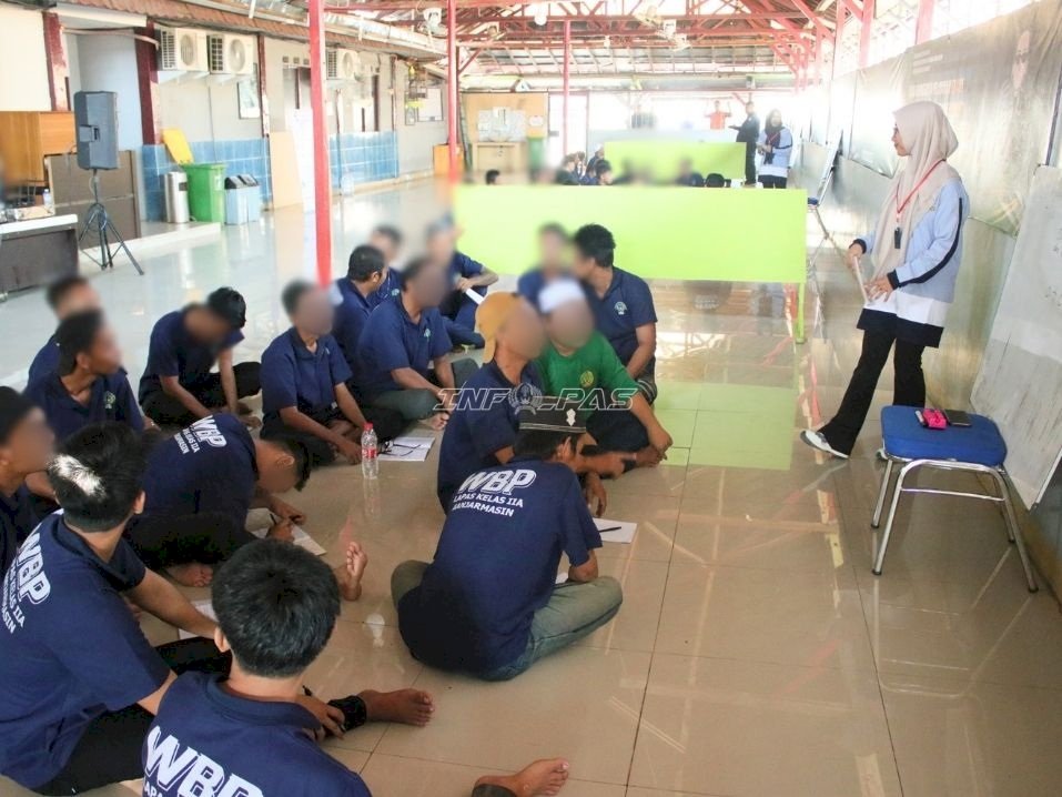 Lapas Banjarmasin Tingkatkan Wawasan Warga Binaan lewat Pendidikan Kesetaraan