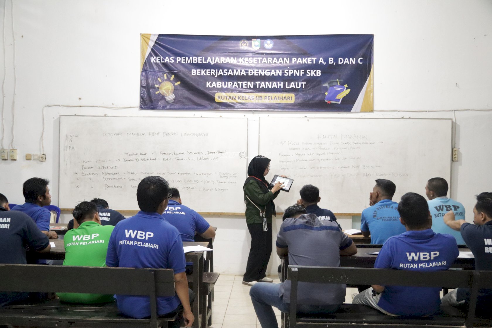 Rutan Pelaihari Fasilitasi Pendidikan Kesetaraan bagi 24 Warga Binaan