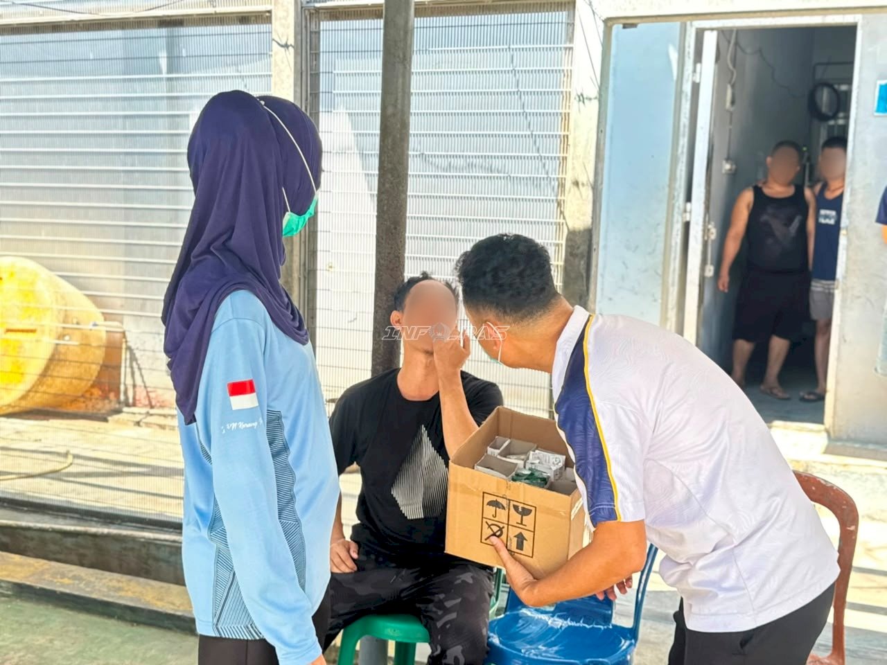 Klinik Pratama Lapas Narkotika Karang Intan Jemput Bola Layani Warga Binaan