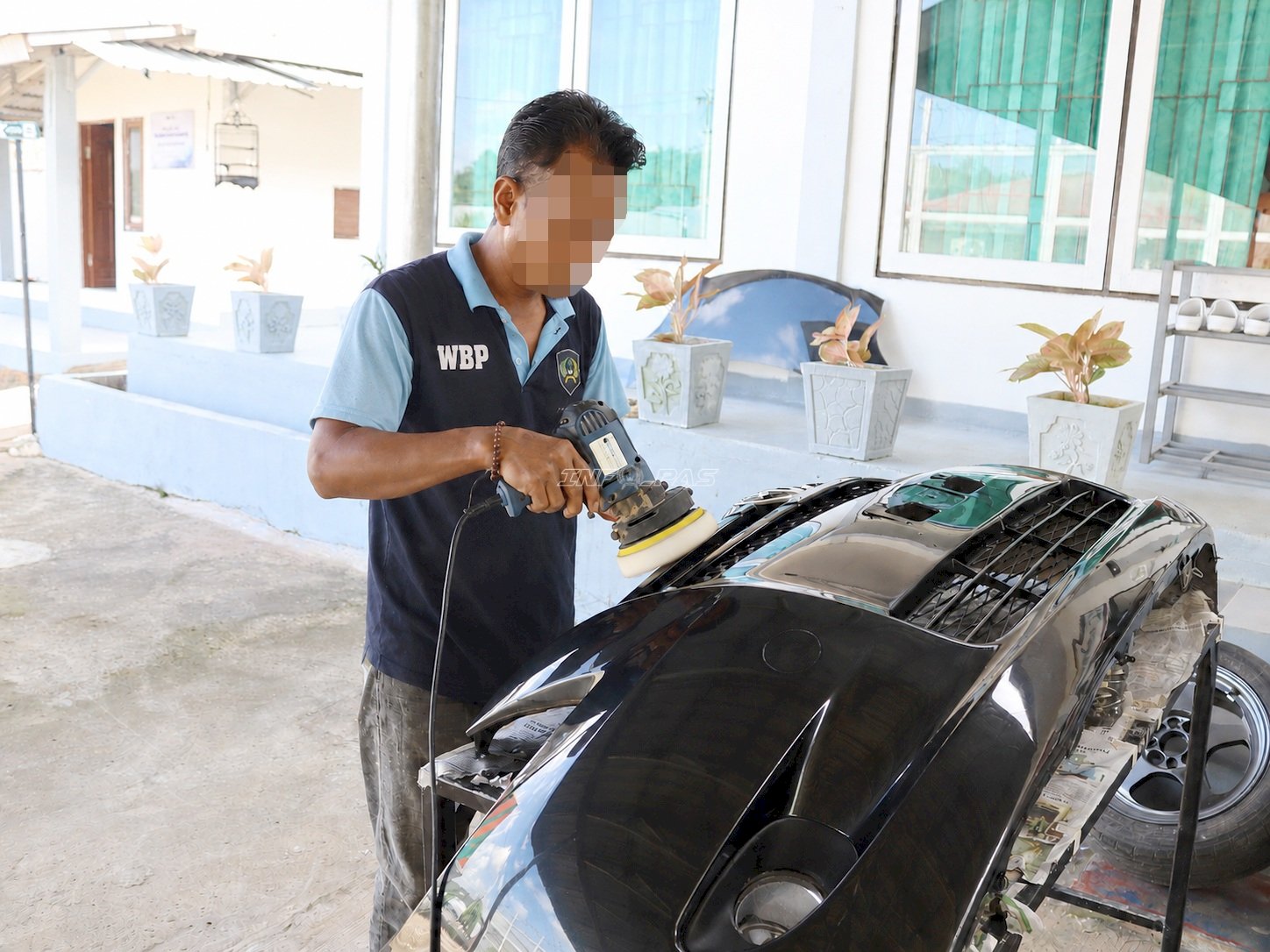 Lapas Batulicin Cetak Warga Binaan Terampil Melalui Program Deko Mobil