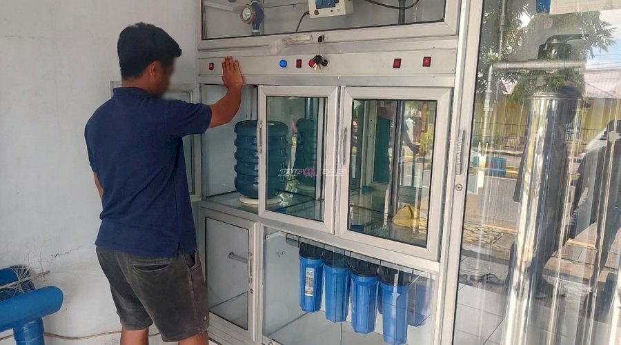 Depot Air Minum Lapas Tual Jadi Pilihan Warga, Wadah Kemandirian Warga Binaan