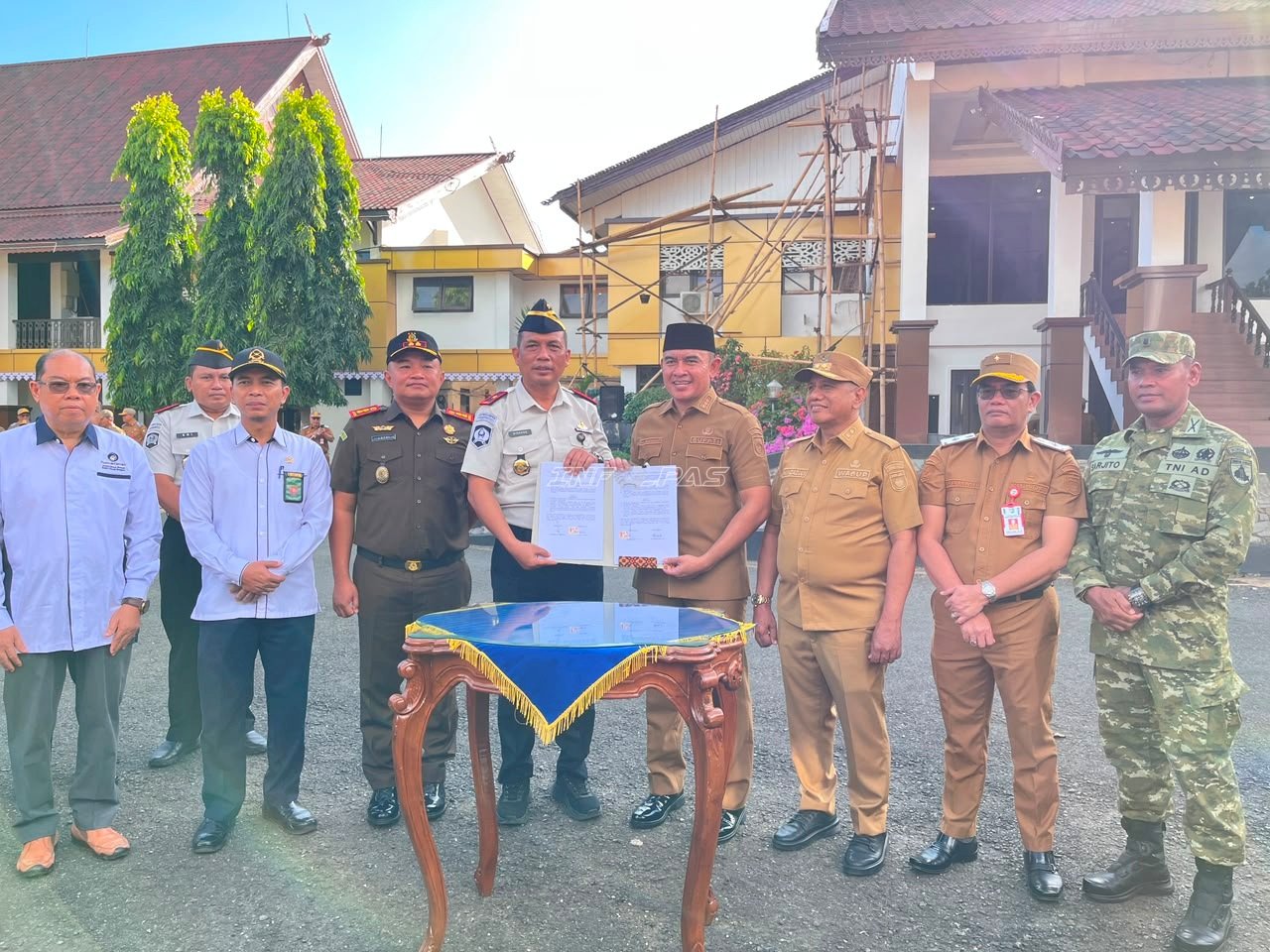 Bapas Banjarmasin-Pemkab Tanah Laut Sepakati Sinergi Pelaksanaan Pidana Alternatif