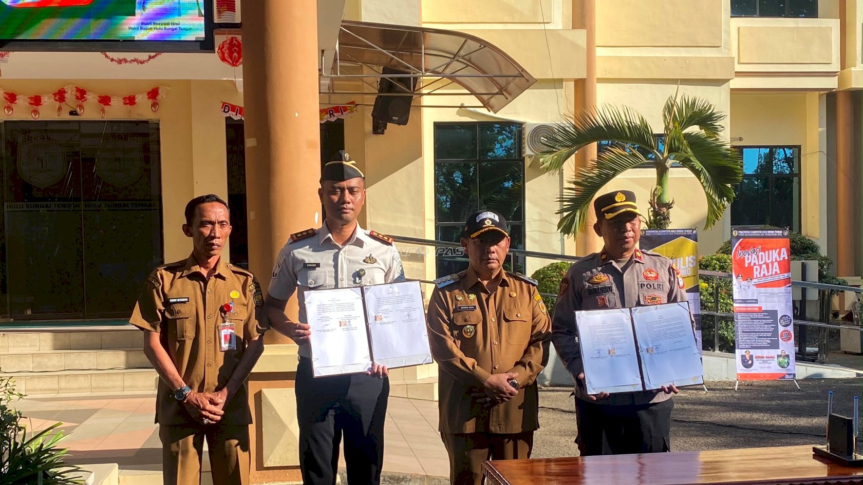 Paduka Raja, Inovasi Rutan Barabai dan Disdukcapil HST Layani Adminduk Warga Binaan