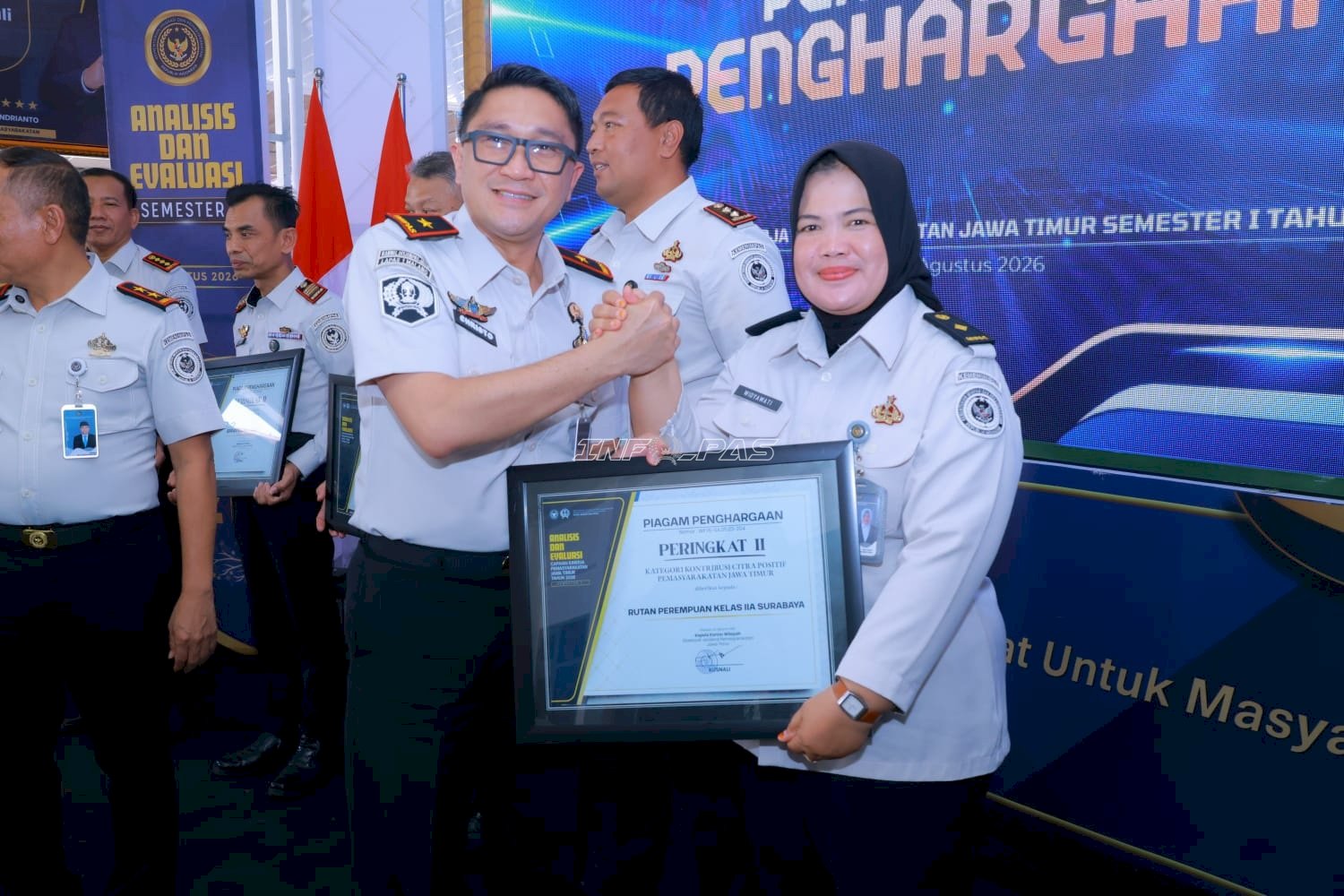 Rutan Perempuan Surabaya Raih Peringkat II Kontribusi Citra Positif Pemasyarakatan Jawa Timur