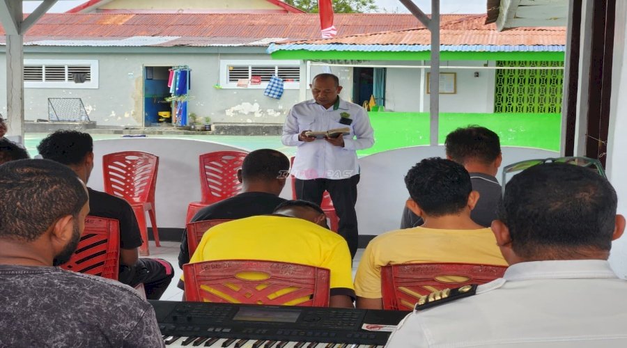 Sentuhan Rohani di Lapas Tual, Bimbing Warga Binaan Katolik Menuju Tobat dan Harapan Baru