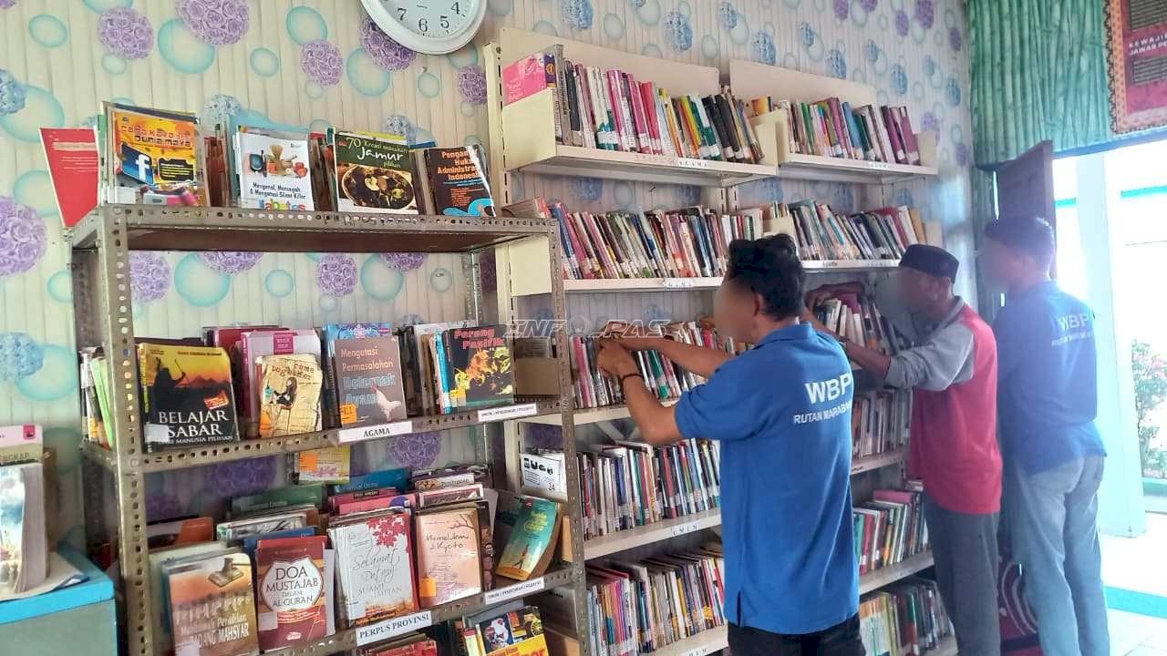 Buka Jendela Pengetahuan, Rutan Marabahan Hadirkan Perpustakaan bagi Warga Binaan