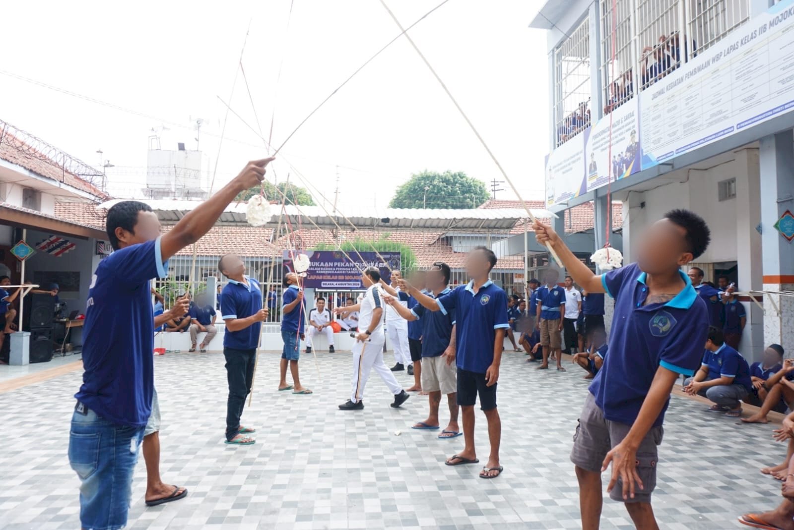 Lapas Mojokerto Buka Pekan Olahraga dan Seni HUT Ke-81 RI
