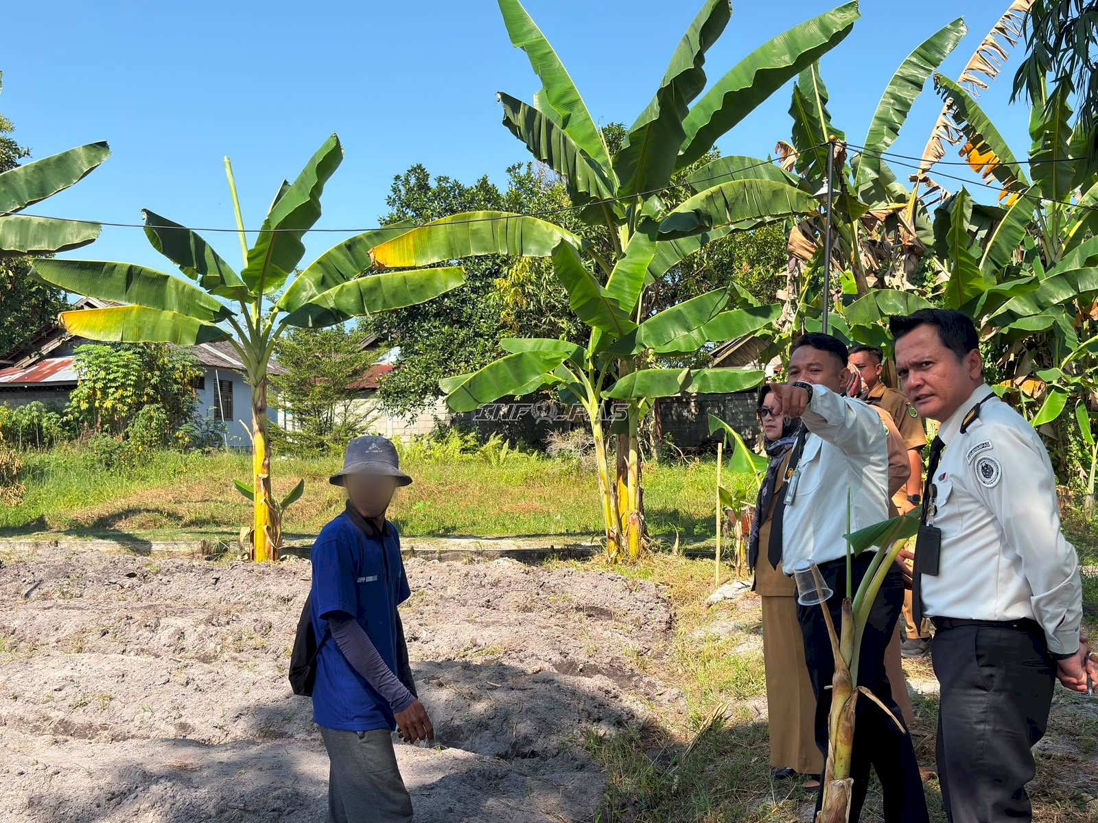 LPKA Palangka Raya Gandeng Dinas Pertanian dan Ketahanan Pangan Kembangkan Lahan Produktif