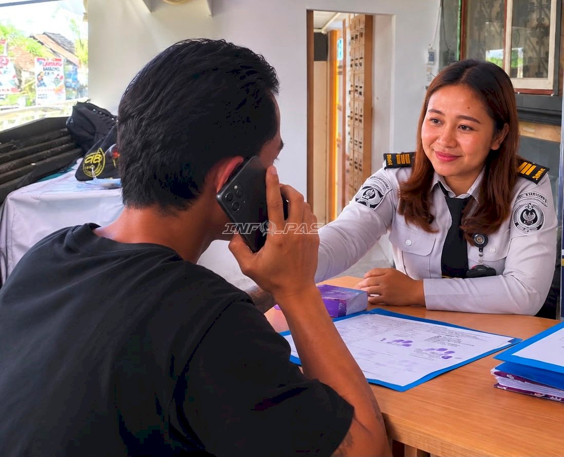 Bapas Denpasar Permudah Kepulangan Klien melalui Program 'Pasti Mulih' di Pos Bapas Tabanan