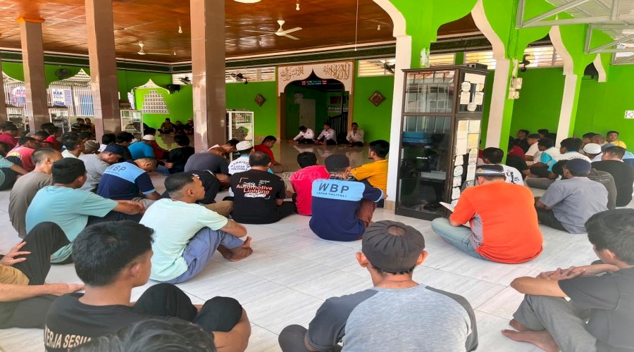 Lapas Tolitoli Perkuat Pembinaan Kepribadian melalui Pembinaan Rohani Islam dan Kristen