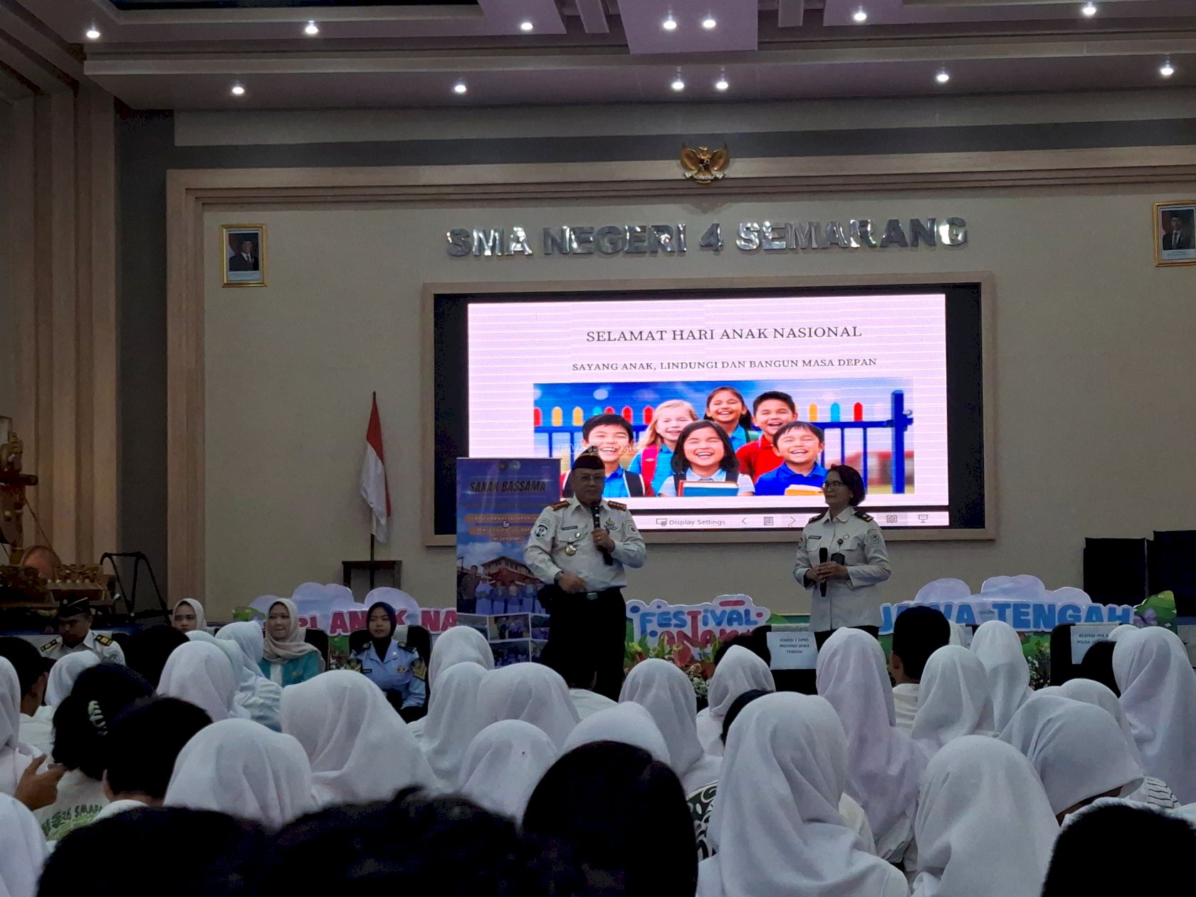 Sanak Bassama Hadir di Hari Anak Nasional, Bapas Semarang Edukasi Generasi Muda