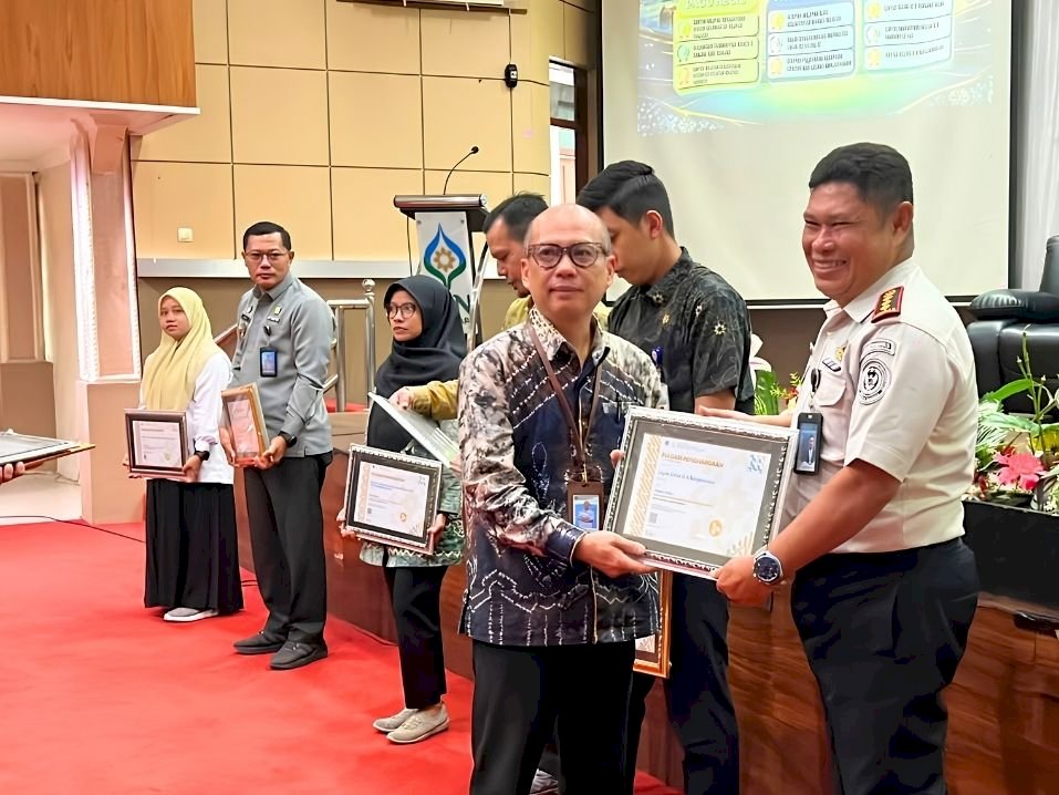 Lapas Banjarmasin Raih Penghargaan Terbaik III Akurasi Rencana Penarikan Dana dari KPPN Banjarmasin