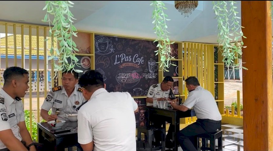 Grand Opening L'Pas Cafe Lapas Luwuk, Wadah Promosi Produk Warga Binaan dan Sarana Pembinaan Humanis