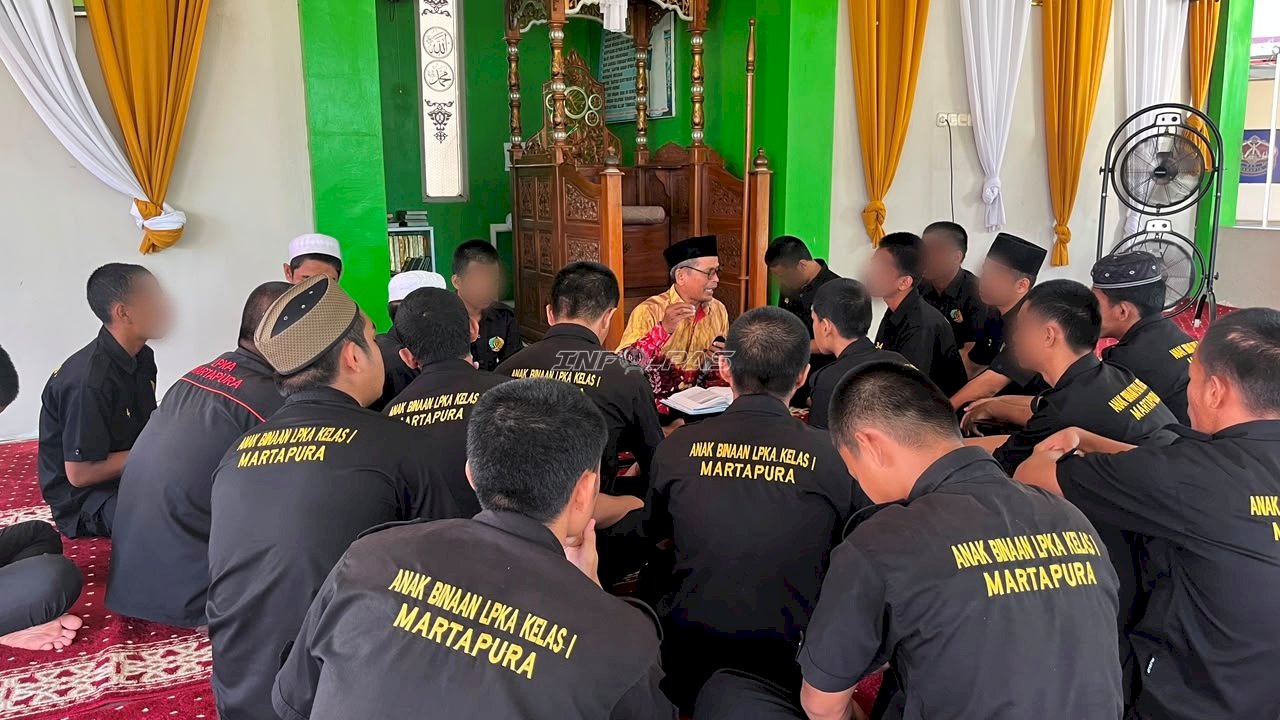 LPKA Martapura Tanamkan Cinta Rasul melalui Kajian Agama