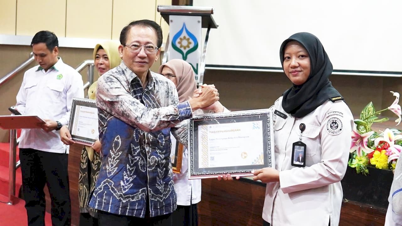 Pengelolaan Anggaran Akuntabel, Lapas Perempuan Martapura Raih Penghargaan KPPN