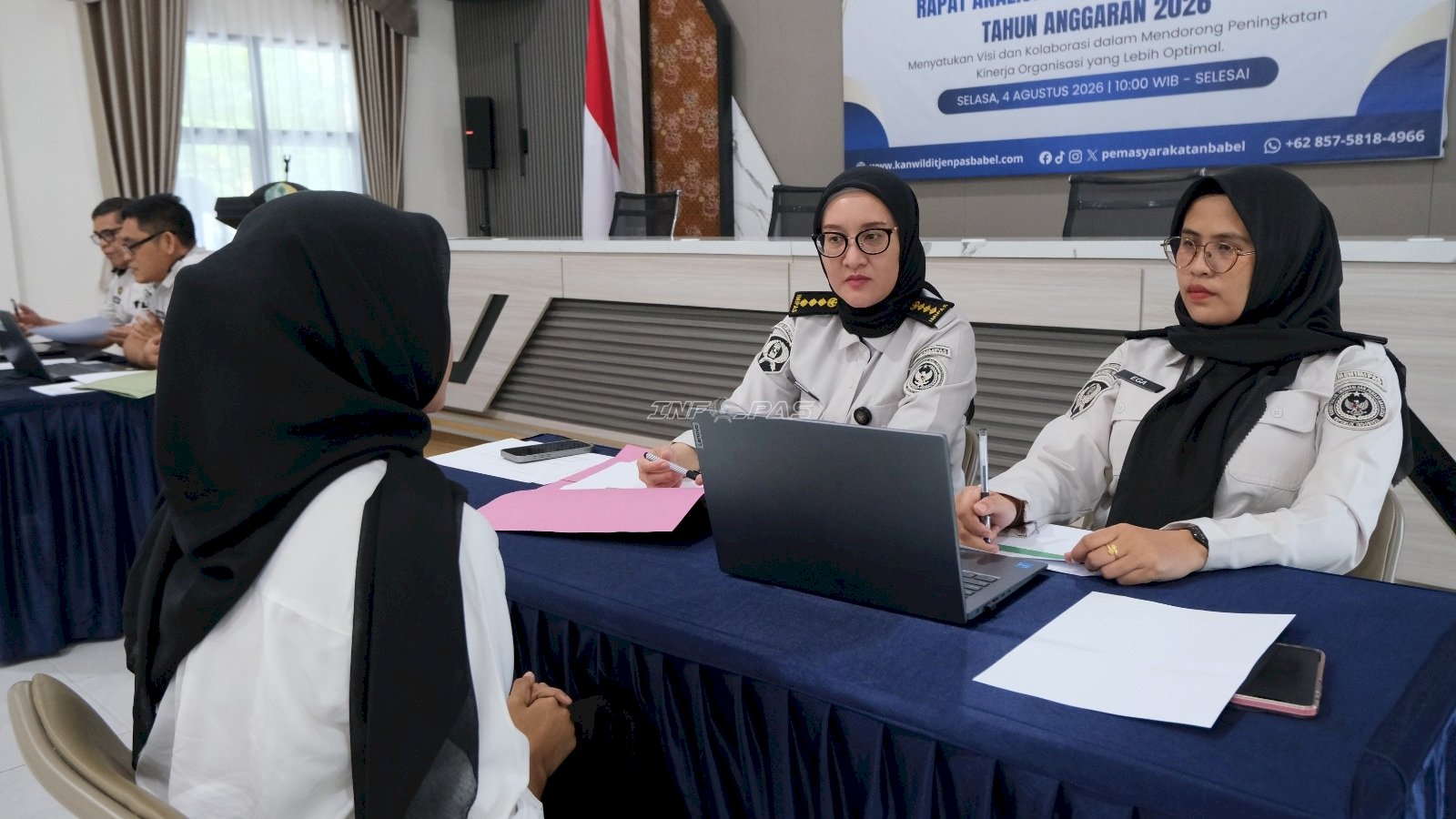 Jaring Talenta Terbaik, Kanwil Ditjenpas Babel Seleksi Peserta Magang Hub 2026