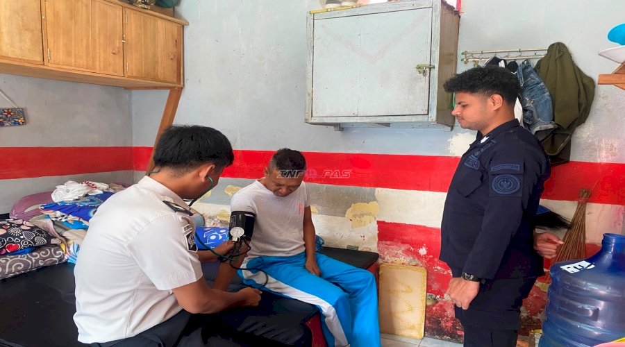SAPA-BINA Lapas Wahai Tingkatkan Pelayanan Kesehatan Warga Binaan