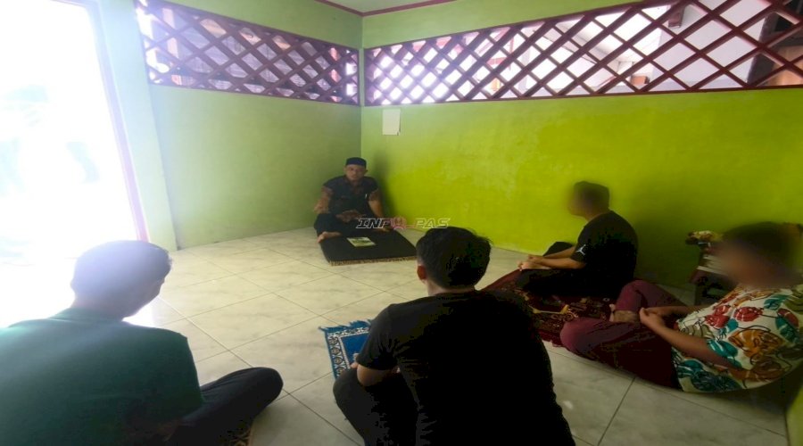 Lapas Tamako dan Kemenag Kab. Kepulauan Sangihe Hadirkan Pembinaan Rohani bagi Warga Binaan
