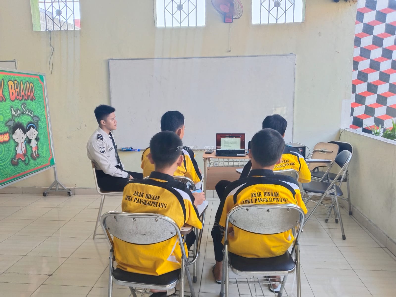 LPKA Pangkalpinang Fasilitasi Empat Anak Binaan Ikuti MPLS PJJ SMAN 1 Pangkalpinang