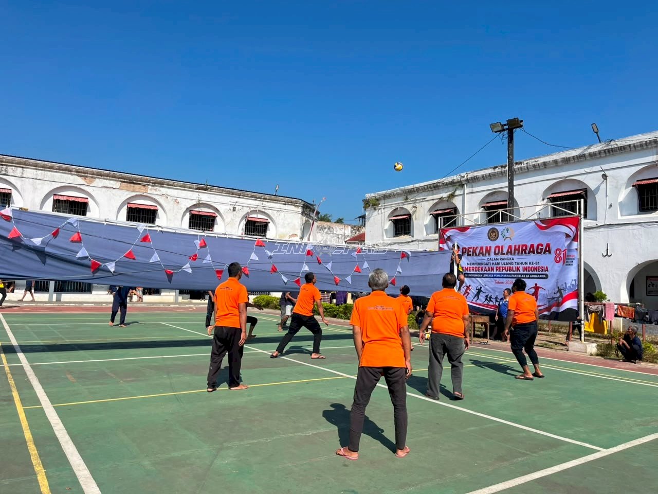 Gelorakan Semangat Kemerdekaan, Pekan Olahraga Narapidana Resmi Dibuka di Lapas Ambarawa